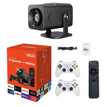 HCS 350 Pro plus Android Plus gaming Projector Smart Home Cinema Portable Android Plus game Projector