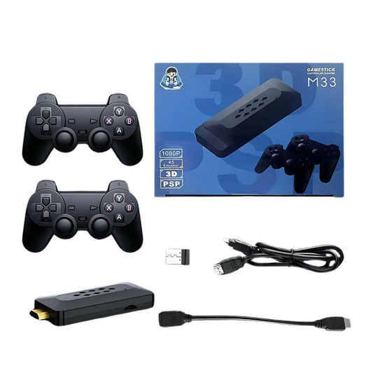 Next Gen M33 Gamestick 3D 64GB 2.4G Wireless Controller 30000 Video Games