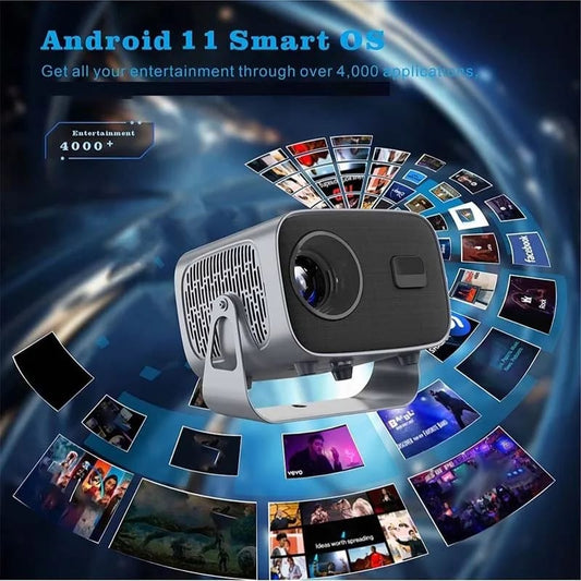 A10 Smart Projector With HD Display And 4k Supported Home Theater