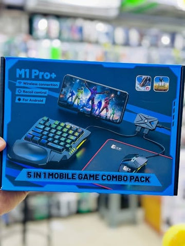 M1 Pro + '5 IN 1' Mobile Game Combo Pack Convert Mobile Into PC