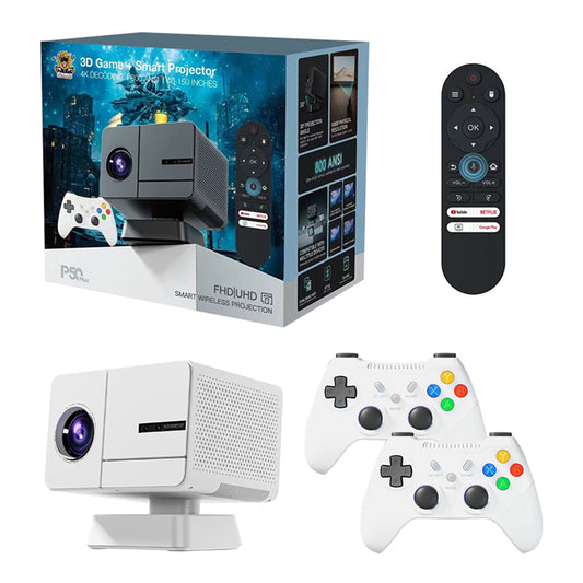 P50 Max android Plus Gaming projector support 8k smart home cinema portable projector